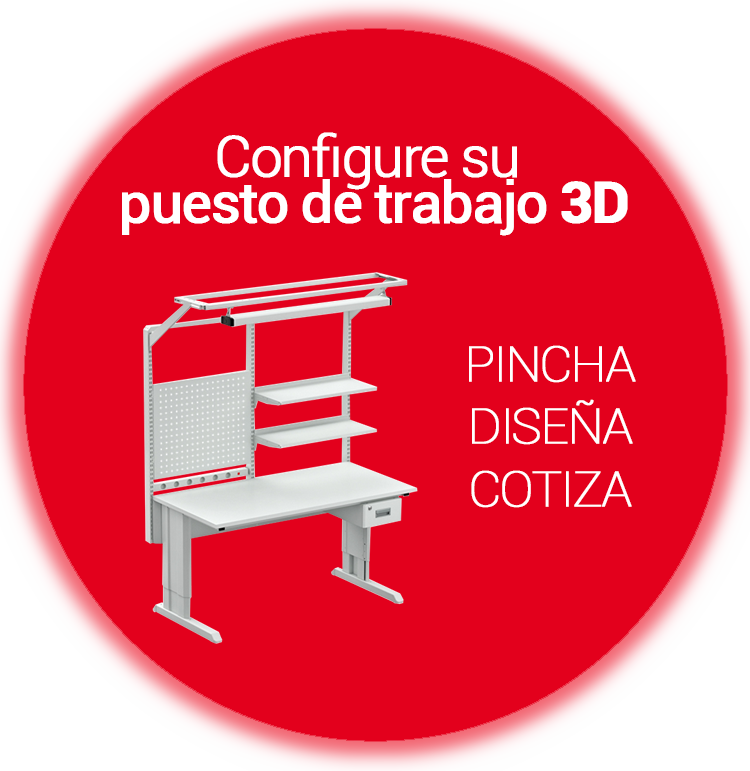 Configure su puesto de trabajo 3D treston tch