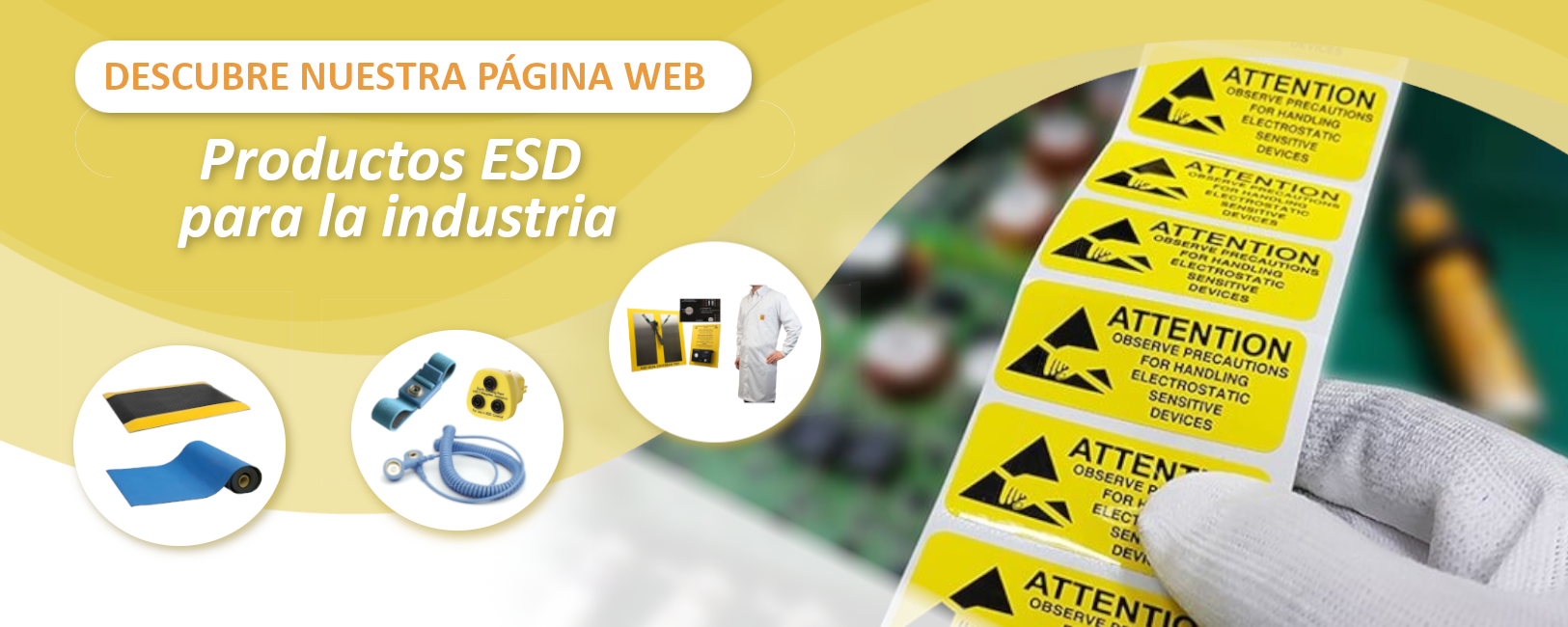 Material ESD para la industria