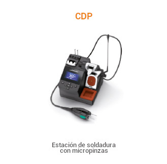 Estación de soldadura con micropinzas CDA | Estaciones JBC