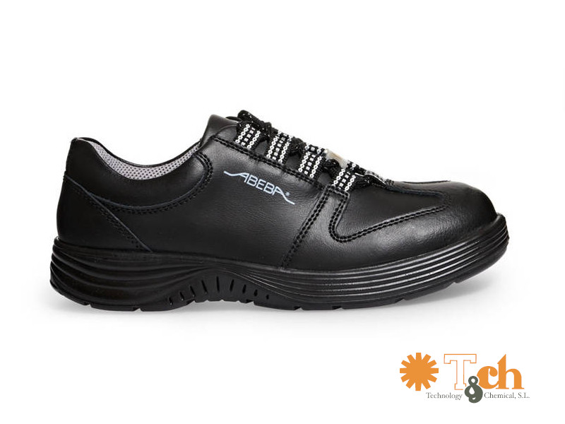 Calzado ESD ZP-7131038 | zapato negro bajo ESD