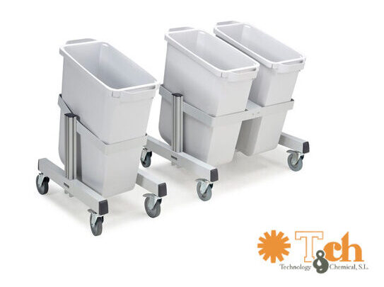 PRMT trolley para reciclaje de material de treston