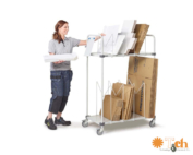 Carros para almacén logístico- configurable y ergonómico