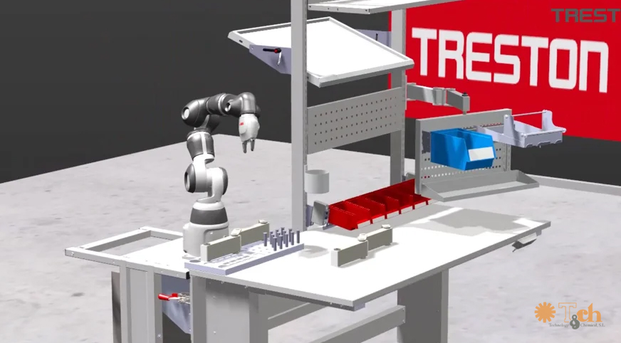 Treston Trolley para cobots tch