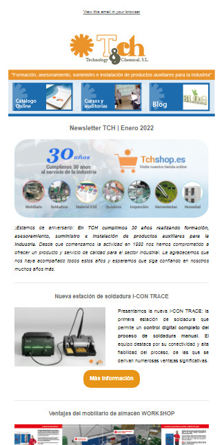 Newsletter Enero 2022 TCH