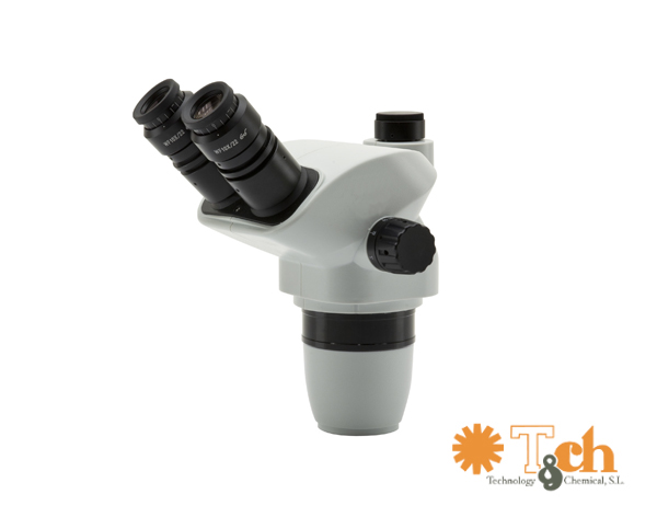 cabezal microscopio 3 lentes optika