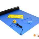 Material ESD necesario para una conexión a tierra