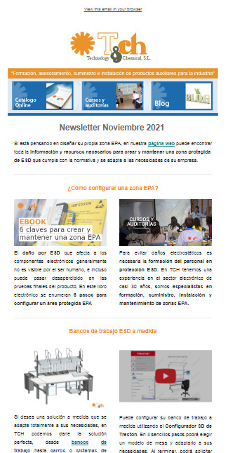 Newsletter Noviembre 2021 TCH