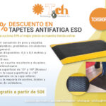 40% en Tapetes Antifatiga ESD en nuestra tienda online