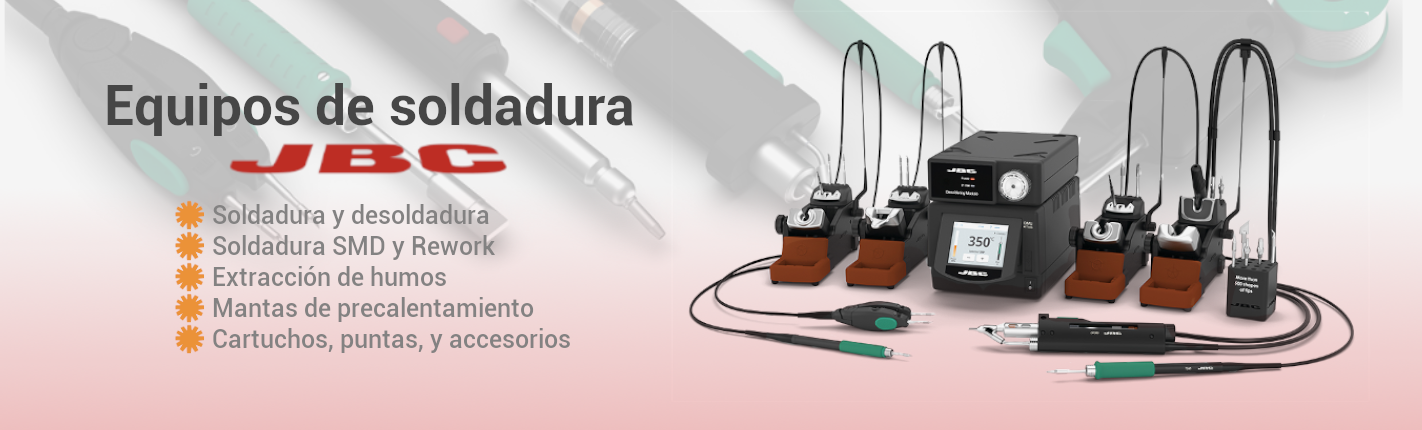 Equipos de soldadura JBC | JBC al mejor precio en tch.es