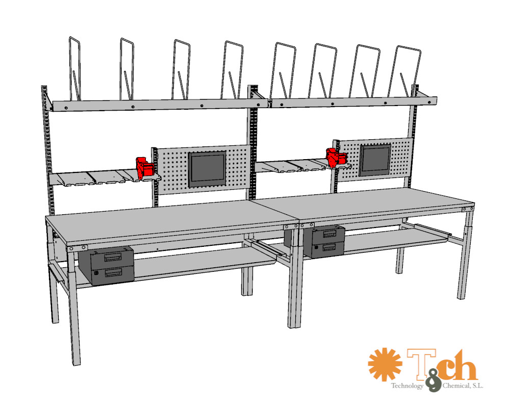 Configuración mesa de picking