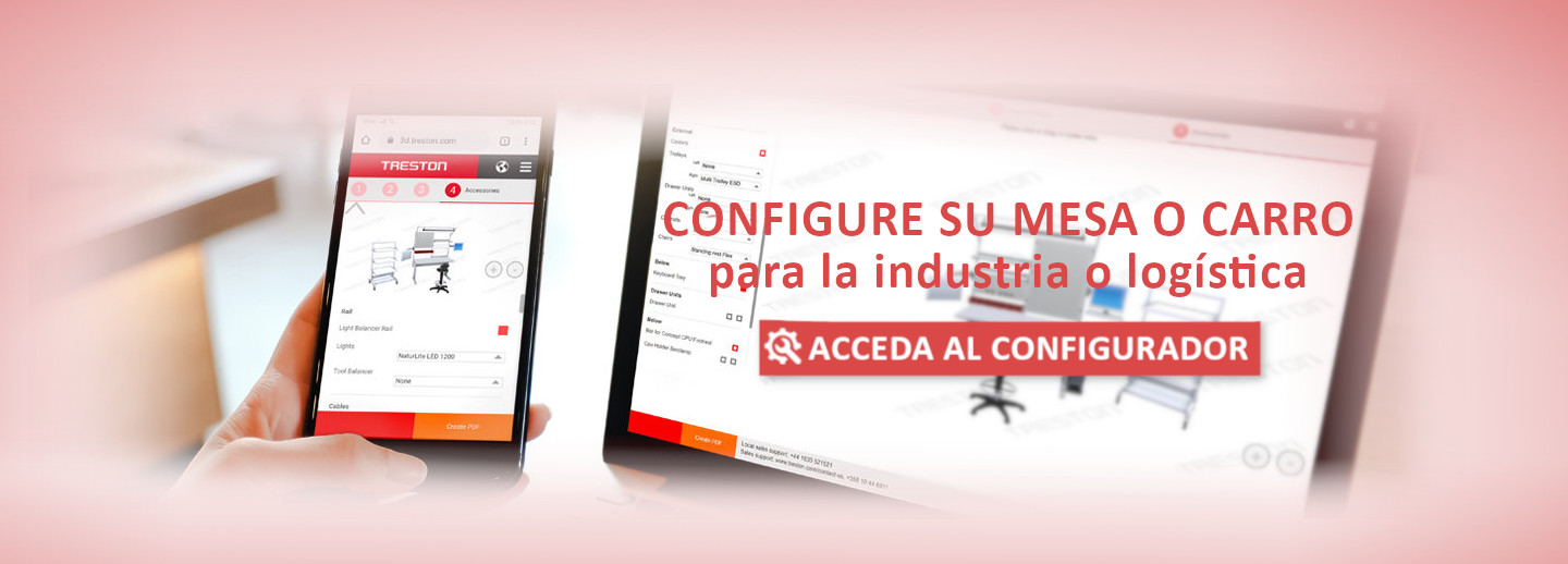 configurador mesa sector industrial y logístico