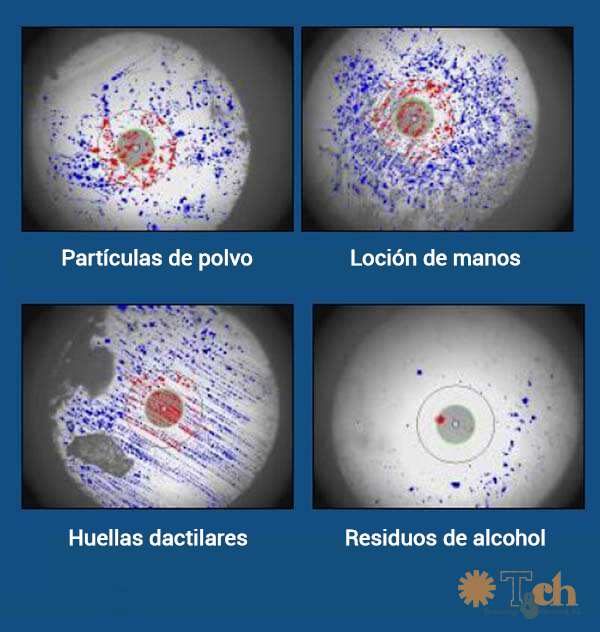 contaminantes de fibra óptica