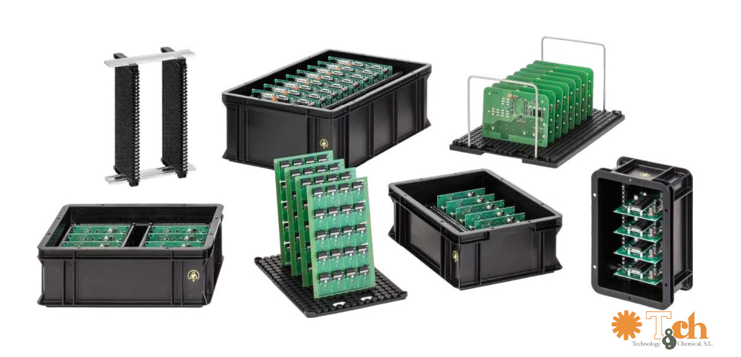 Sistemas de almacenaje para PCB