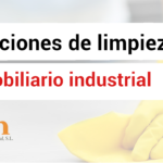 La limpieza del mobiliario industrial en tiempos de COVID-19