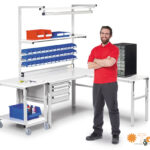 Mesa ESD ergonómica: Gane en productividad