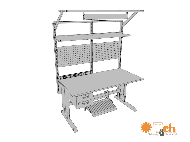 Mesa de embalaje modular