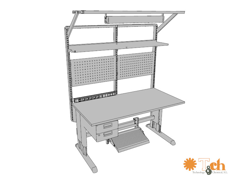 Mesa de trabajo para sala limpia