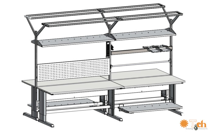 Mesa para picking a medida