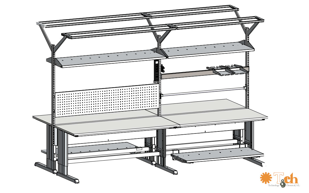 Mesa para picking a medida