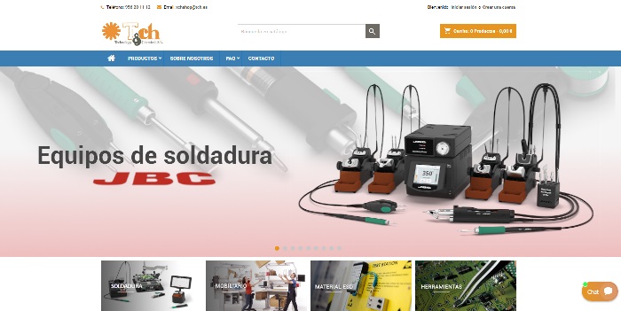 tchshop - productos de soldadura manual